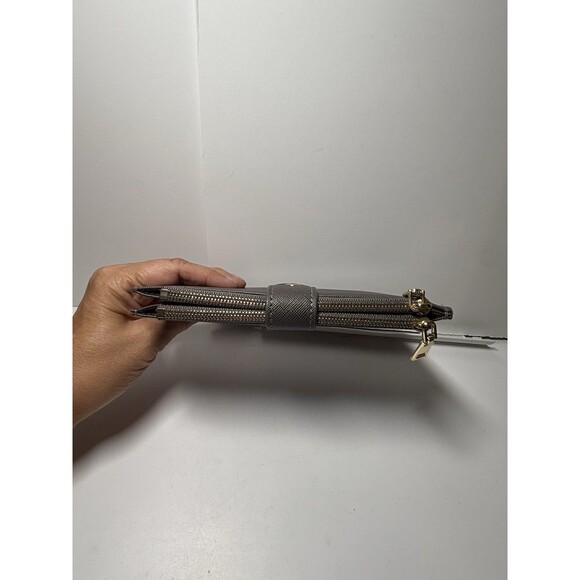 Travelambo RFID Blocking Bi Fold Multi Card Large Wallet In Gray New - Picture 6 of 6